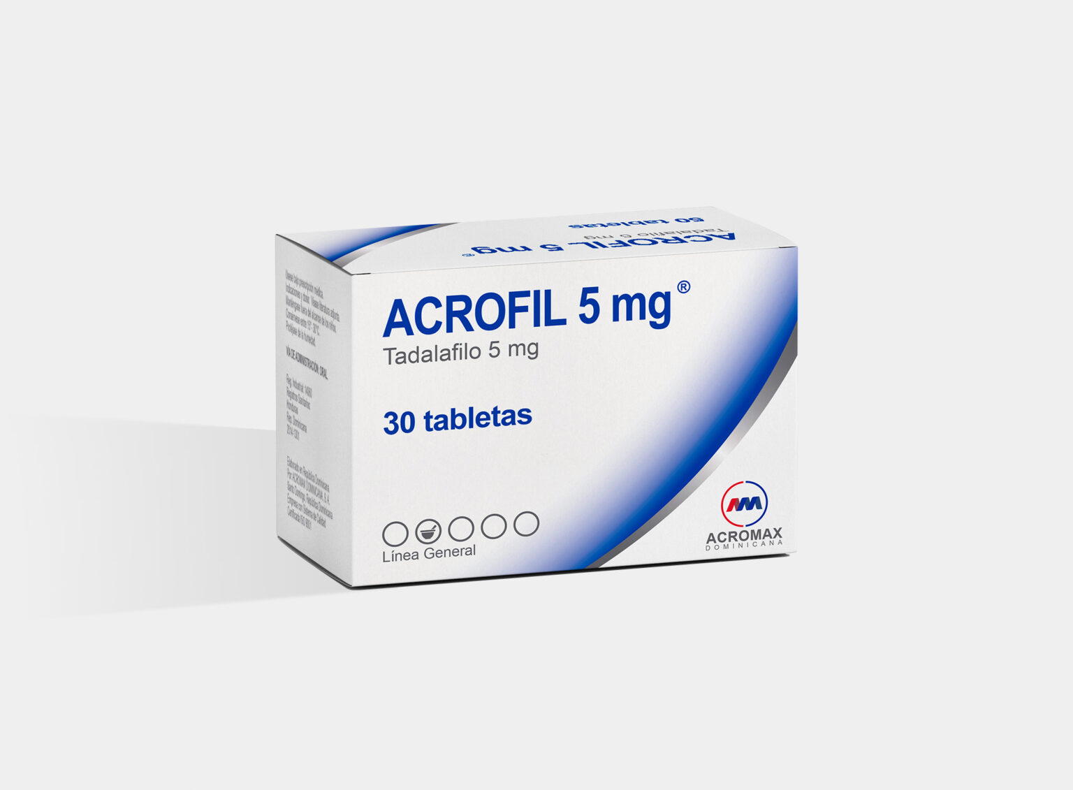 ACROFIL 5 mg – Acromax Dominicana