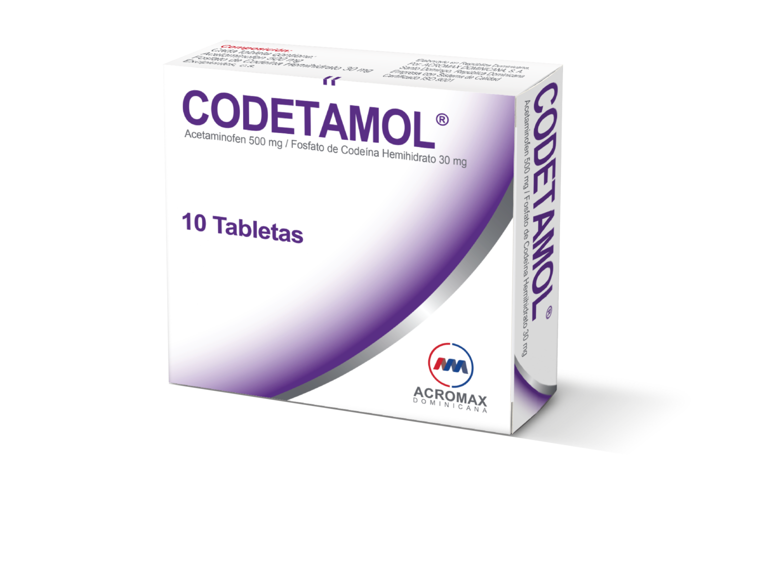 CODETAMOL – Acromax Dominicana
